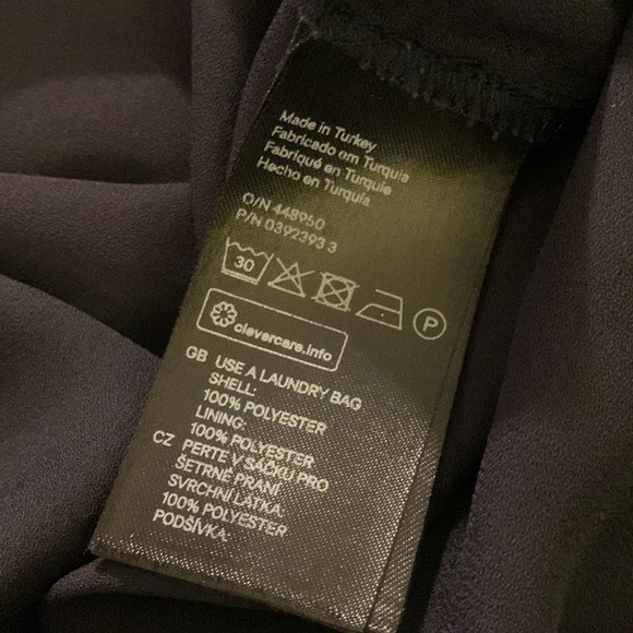 H&M Crochet Lace Dress Navy - Picture 8 of 8